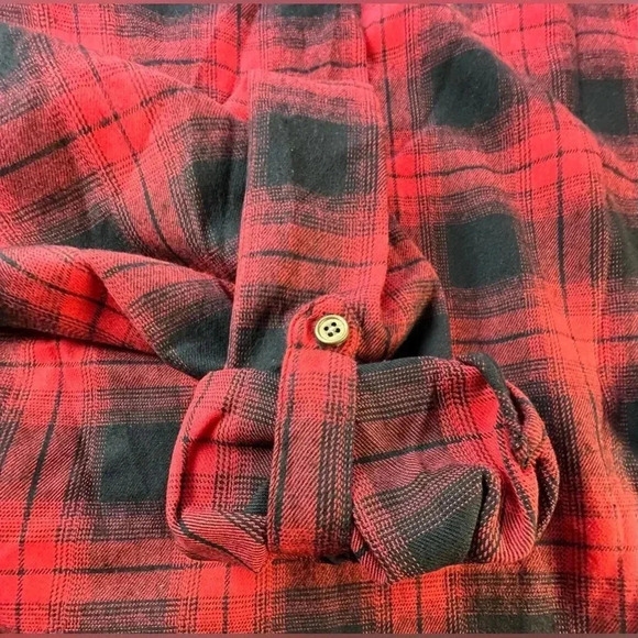 CHICSOUL | ladies plus size flannel shirt. Size: 2X - Picture 11 of 14